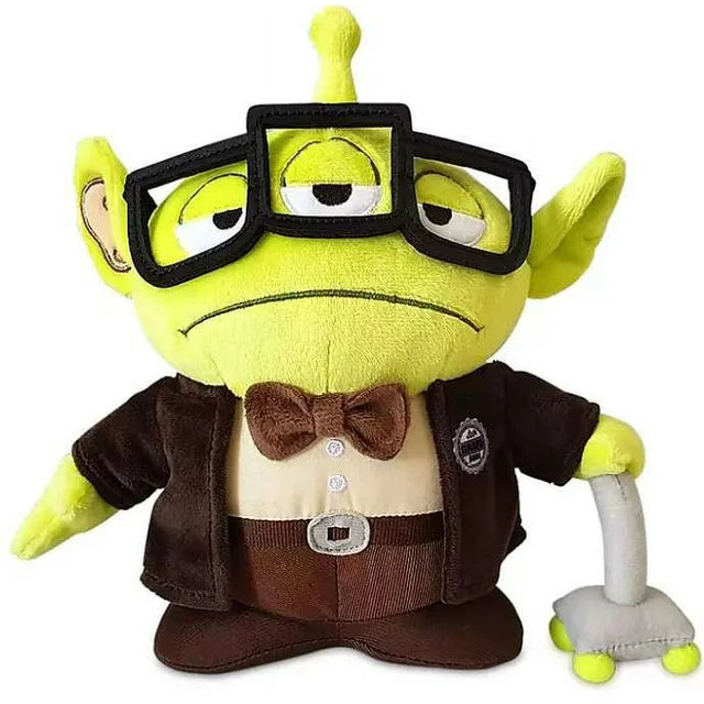 Disney Pixar Up Carl Old Man Toy Story Alien Remix Outfit  9" H  Plush Toy Doll