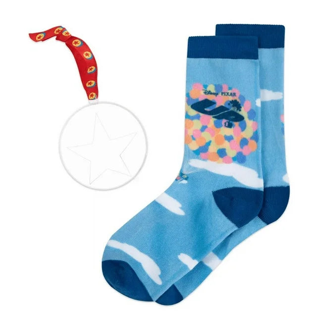 Pixar Up House Socks in Pixar Ball for Adults