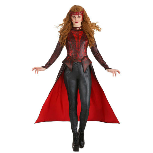 Scarlet Witch Doctor Strange Women's Qualux Costume - Size Small - Dress Up Set