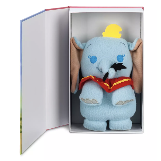 Disney Dumbo Plush Stuffed Animal in VHS Case - Collectible