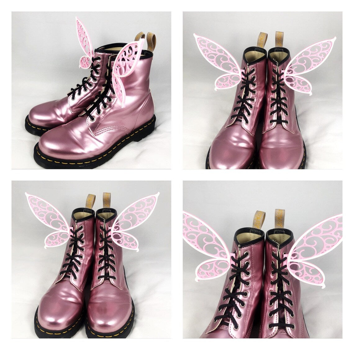 3D Fairy Wings For Shoes Boots Skates Costume Accessory Dress Up - Tinkerbell Disney Inspired