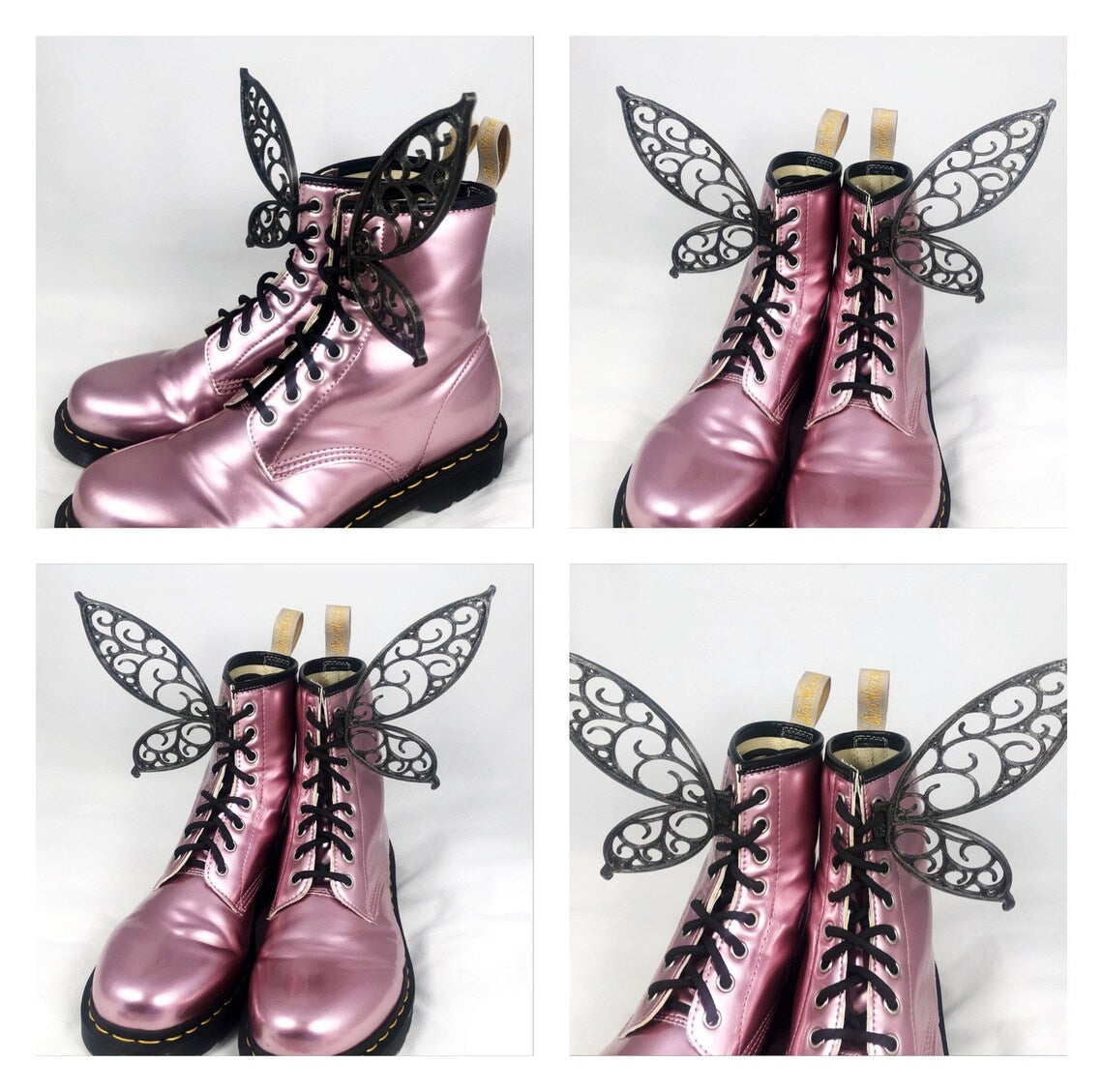 3D Fairy Wings For Shoes Boots Skates Costume Accessory Dress Up - Tinkerbell Disney Inspired