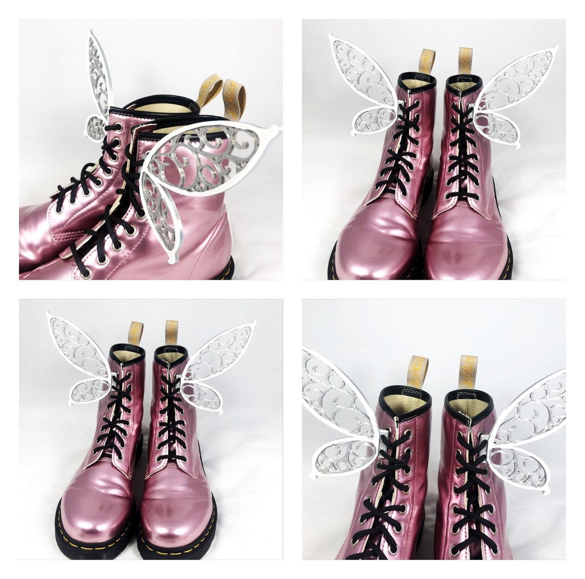 3D Fairy Wings For Shoes Boots Skates Costume Accessory Dress Up - Tinkerbell Disney Inspired