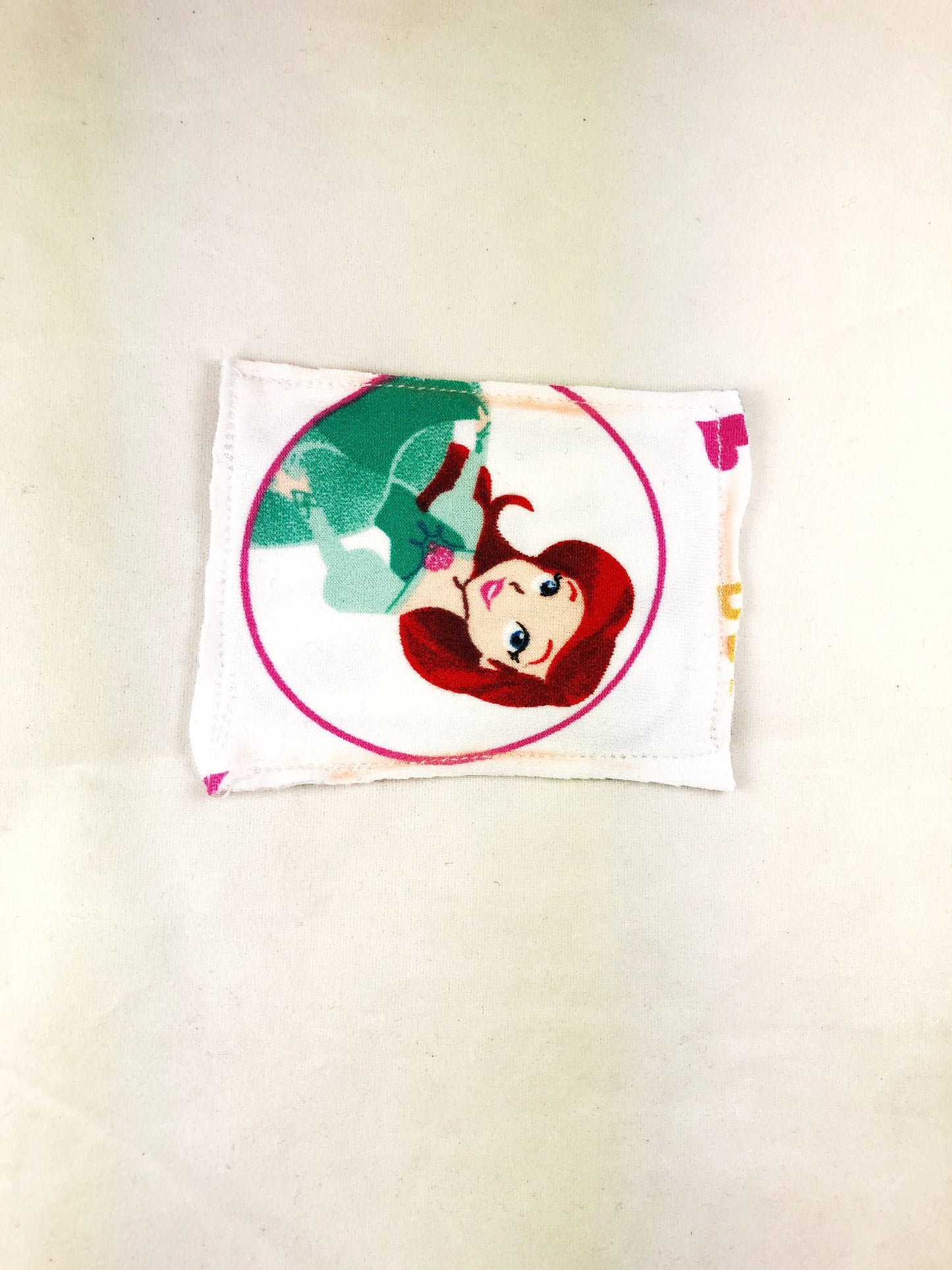 1pc Custom Magnetic Disc for Shoulder Pal - Disney Fabric Disc Add on Accessory Princess Belle Cinderella Ariel