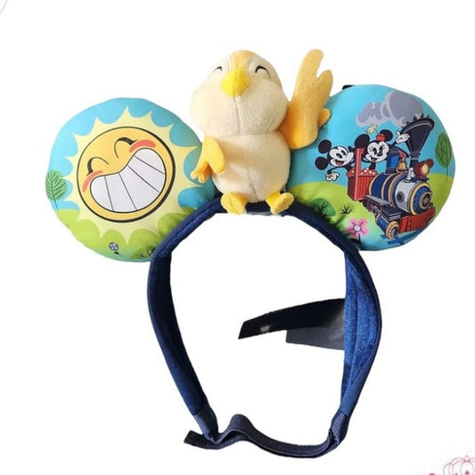 Mickey & Minnie Runaway Railway Headband for Adults – Disneyland Theme Park Ears