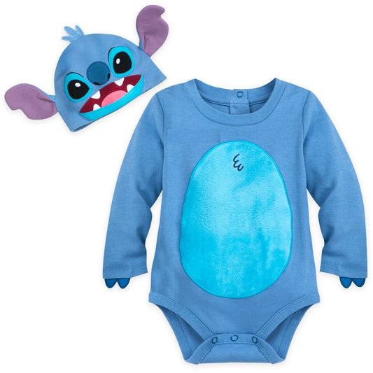 Lilo and Stitch - Stitch Baby Costume Bodysuit with Hat