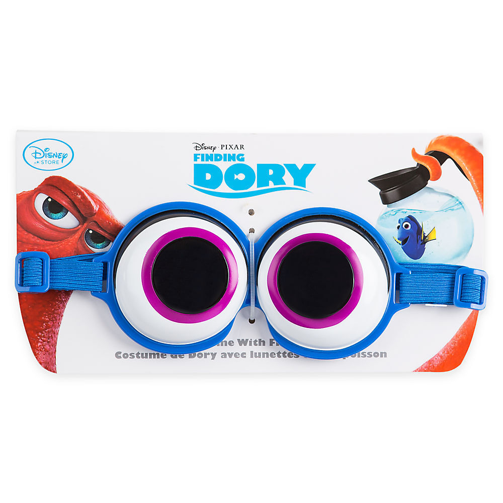 Disney Pixar Finding Dory 3pc Dress Up Costume for Kids