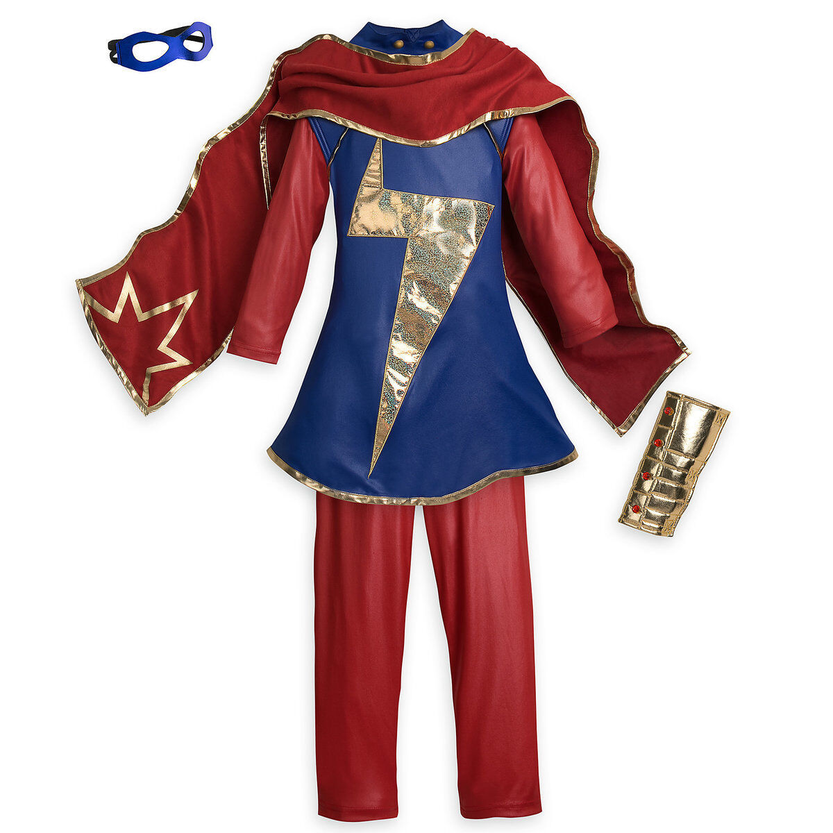 Disney Ms. Marvel Costume Set for Girls - Avengers Super Hero Dress Up