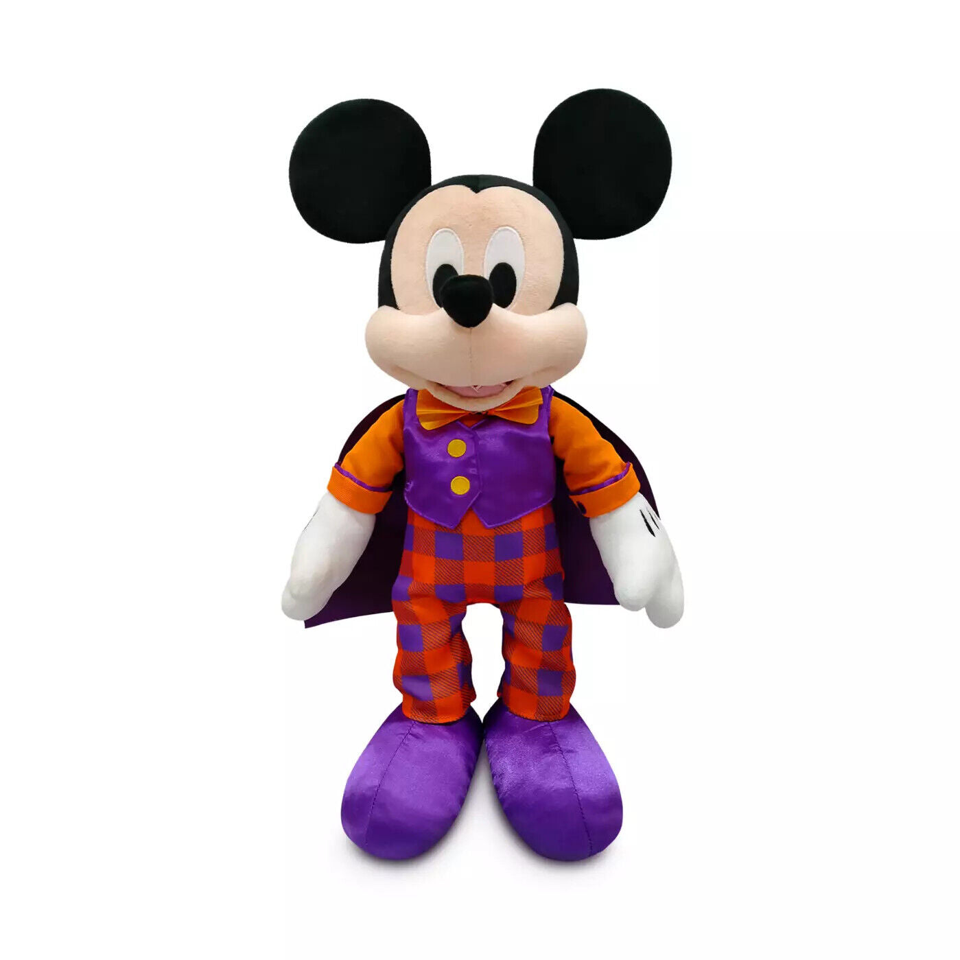 Disney 2pc Mickey & Minnie Mouse Halloween Costume Plush Set Toy 15" H