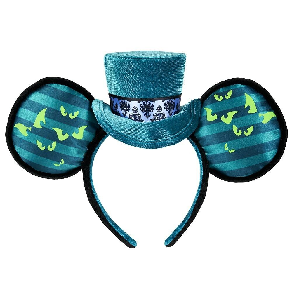 Mickey Mouse Haunted Mansion Main Attraction Ear Headband for Adults Theme Park Costume Dress Up