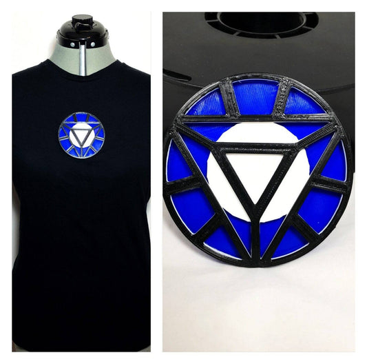 3D Iron Man Arc Reactor Custom Magnetic Chest Piece Marvel Avengers Costume