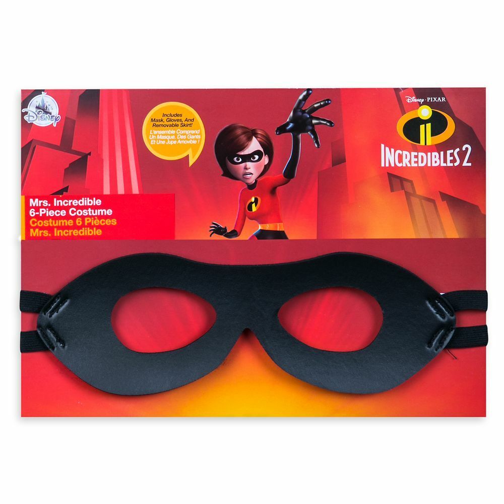 Mrs. Incredible Elastigirl Costume Womens Dress Up Size L/XL