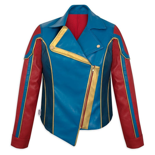 Disney Ms. Marvel Simulated Leather Jacket for Women