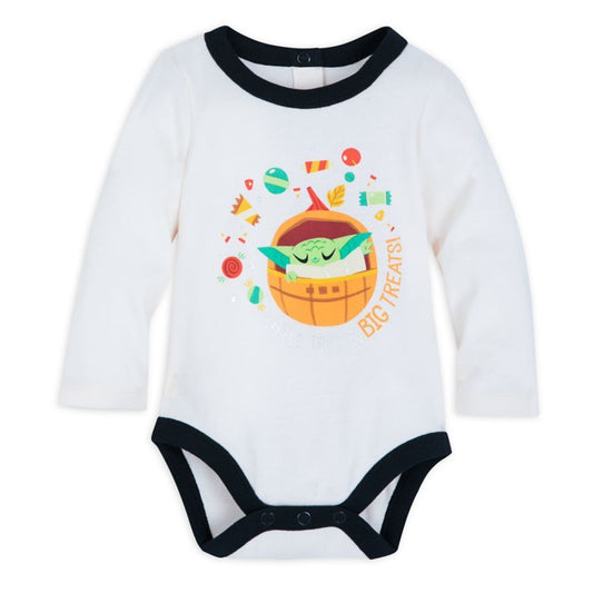 Disney The Mandalorian Halloween Grogu Baby Yoda Bodysuit Star Wars