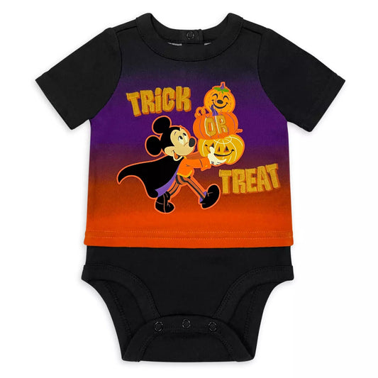 Mickey Mouse Halloween Baby Bodysuit - Trick or Treat