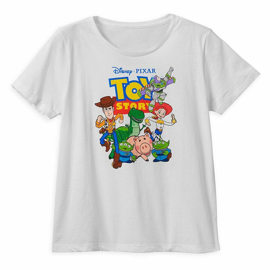 Toy Story Womens T Shirt Size Medium Buzz Woody Rex Jessie Hamm