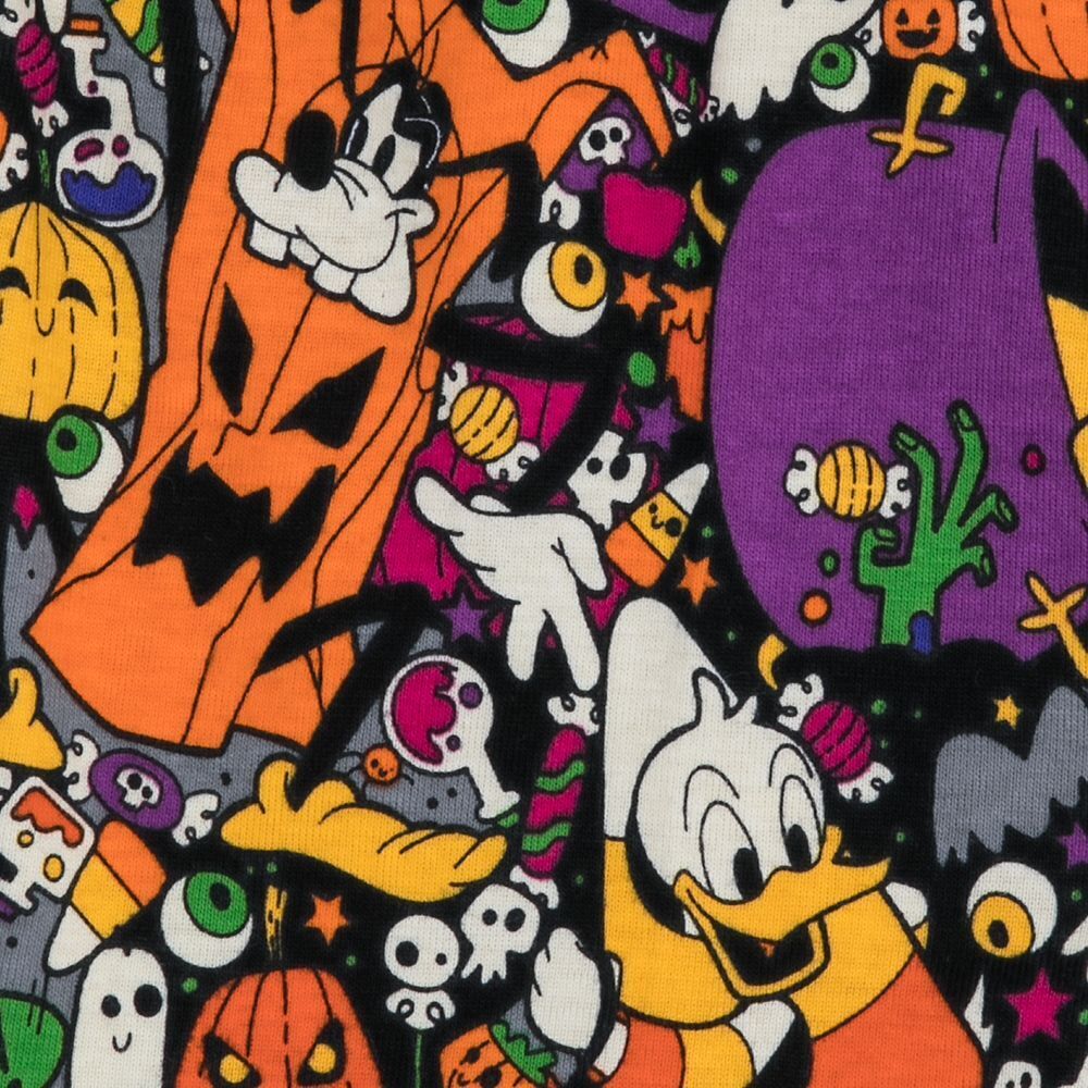 Mickey Mouse & Friends Halloween Pajama Set for Boys Kids Size 4