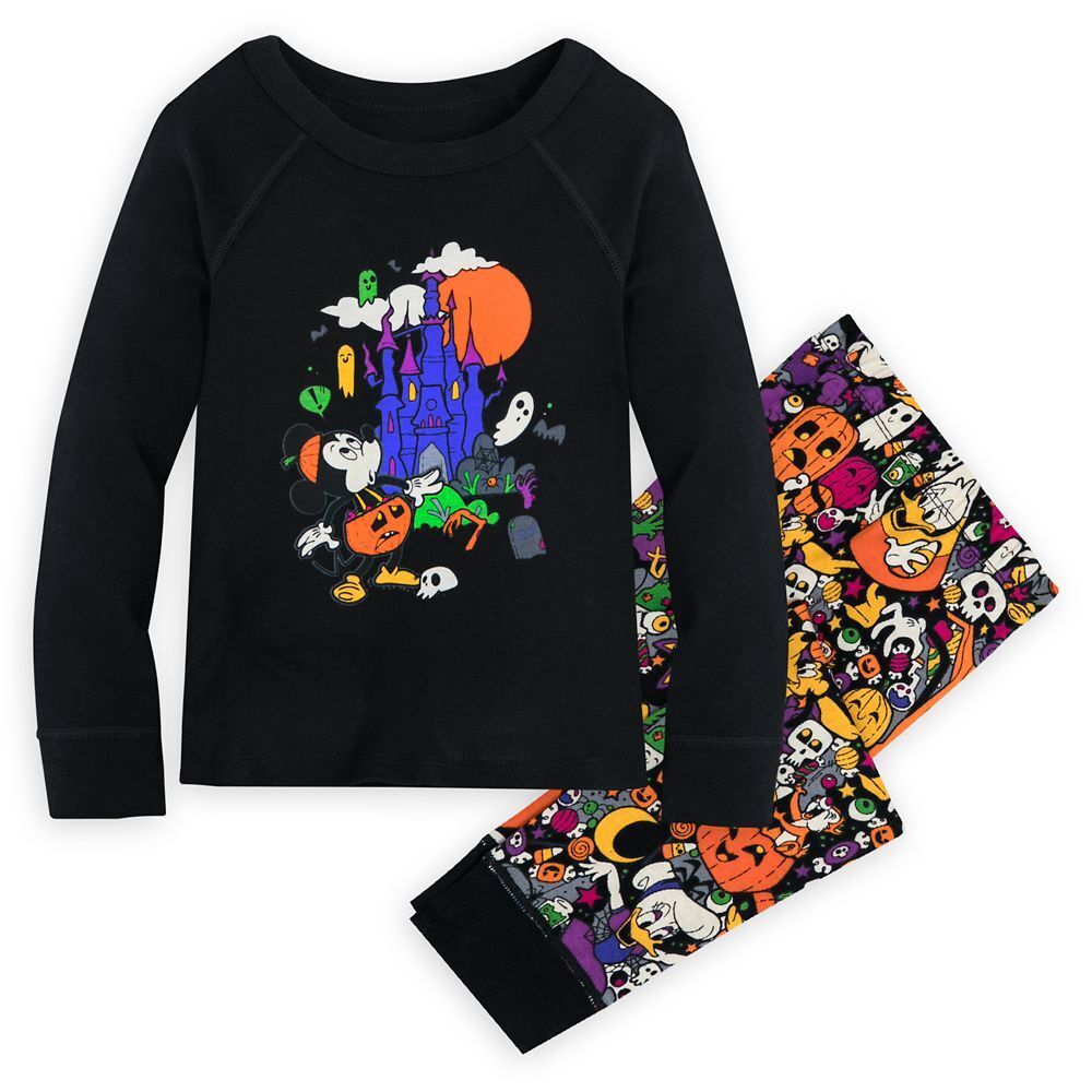 Mickey Mouse & Friends Halloween Pajama Set for Boys Kids Size 4