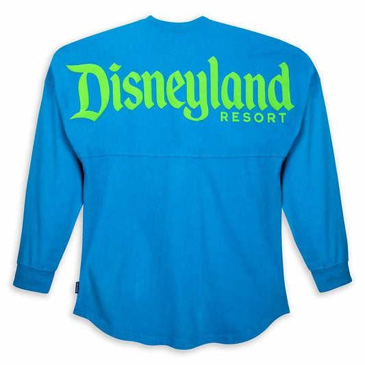Disneyland Resort Spirit Jersey for Adults Neon Blue 1955 Icon