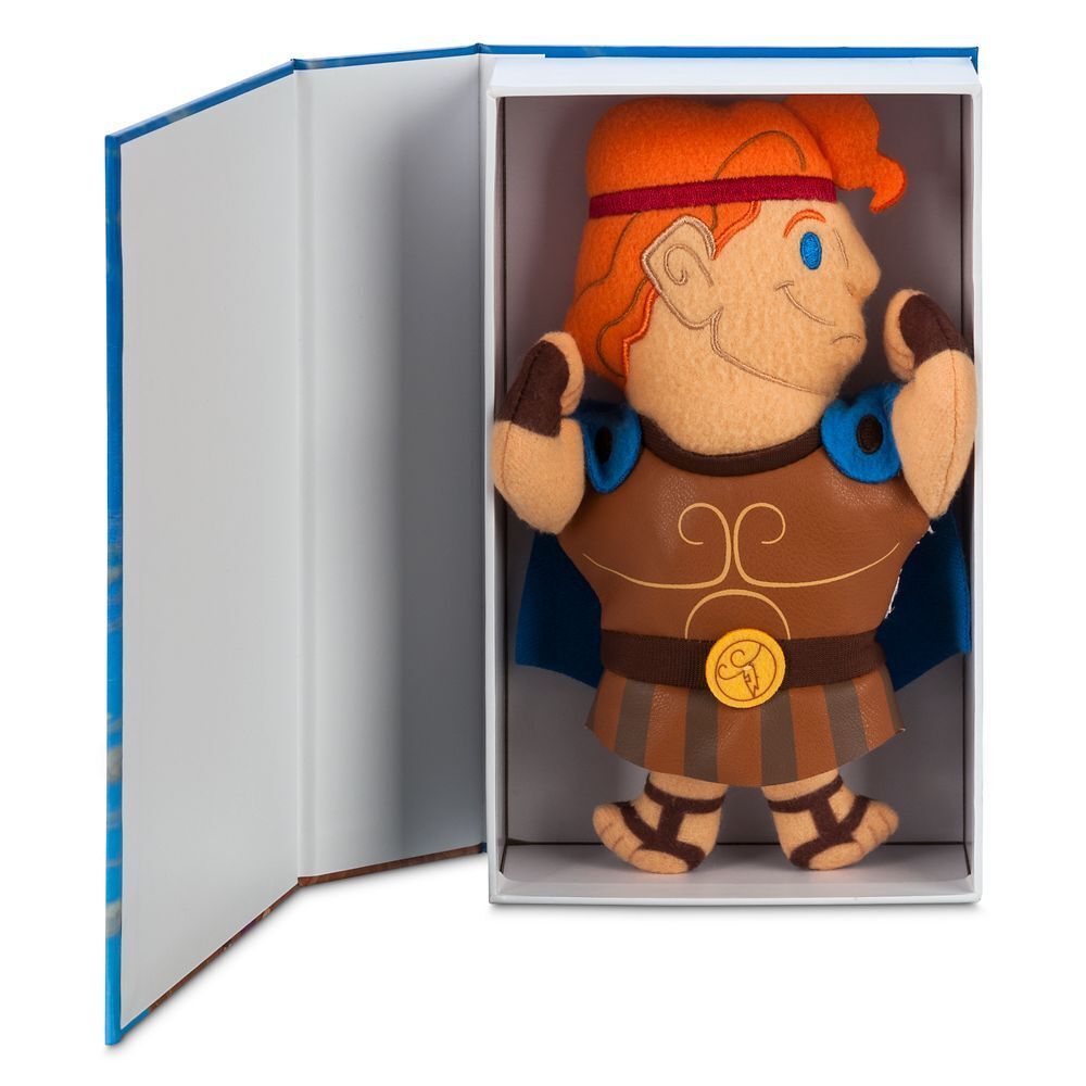 Disney Hercules VHS Plush with Case – 7 1/2" H – Limited Release Stuffed Toy Doll