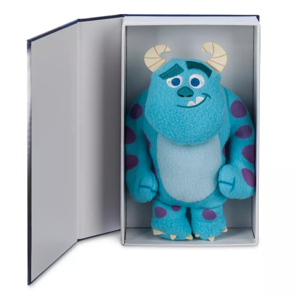 Disney Monsters Inc Sulley VHS Stuffed Plush Toy Doll 7'' - Limited Release