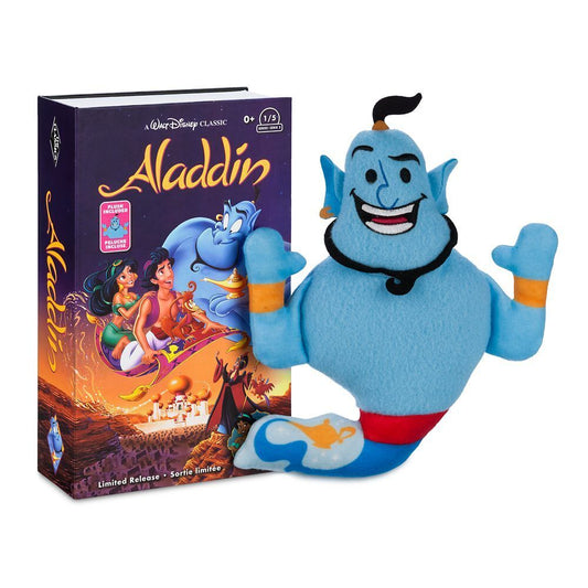 Aladdin - The Genie VHS Stuffed Plush Toy Doll 8'' - Limited Release