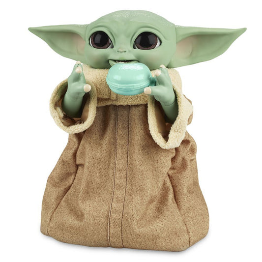 Disney Parks Galactic Snackin' Grogu – Star Wars: The Mandalorian Toy Figure 9"