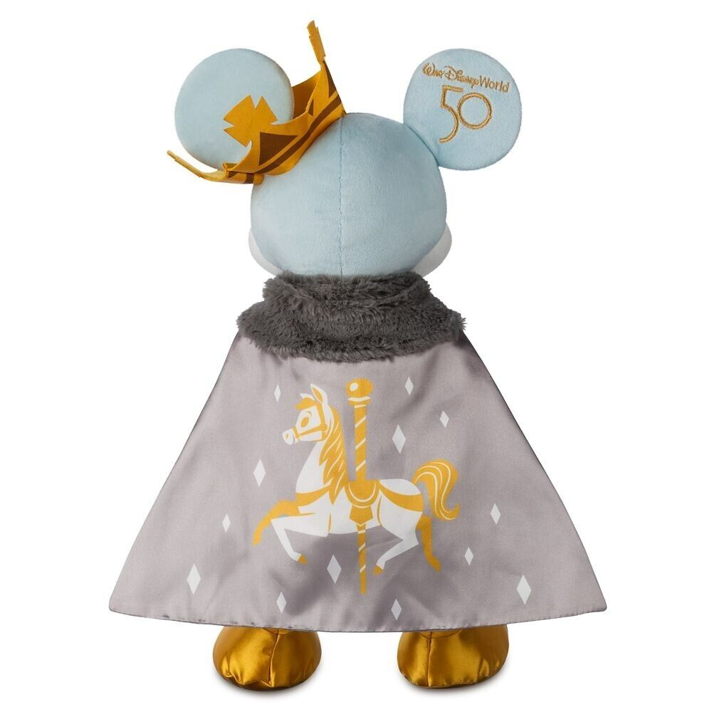 Disney 50th Anniversary Mickey Mouse Main Attraction Prince Charming Regal Carrousel Plush Toy Doll