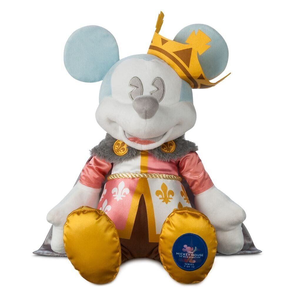 Disney 50th Anniversary Mickey Mouse Main Attraction Prince Charming Regal Carrousel Plush Toy Doll