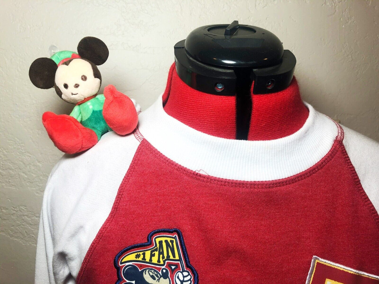 Disney Mickey Mouse Holiday Custom Magnetic Shoulder Pal Plush