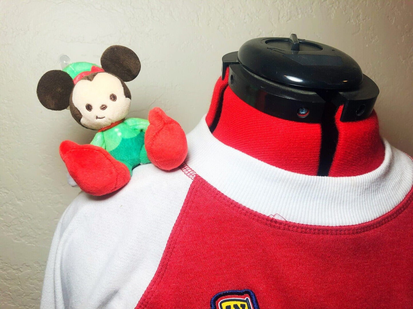 Disney Mickey Mouse Holiday Custom Magnetic Shoulder Pal Plush