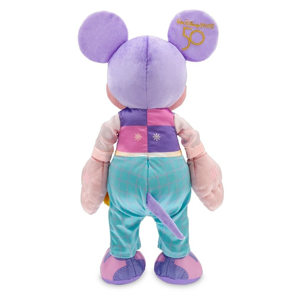 Disney 50th Anniversary Mickey Mouse Main Attraction It's a Small World Plush - Limited