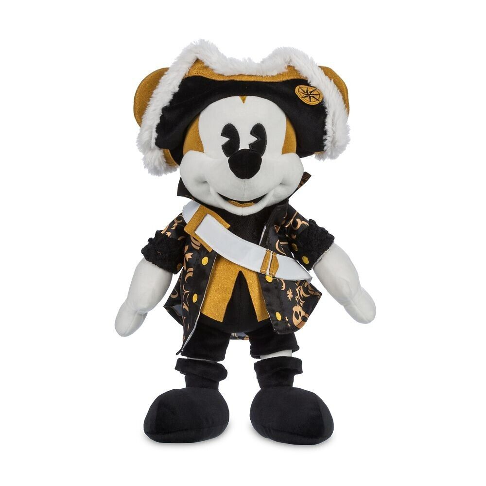 Disney 50th Anniversary Mickey Mouse Main Attraction Pirates of the Caribbean Plush - Limited