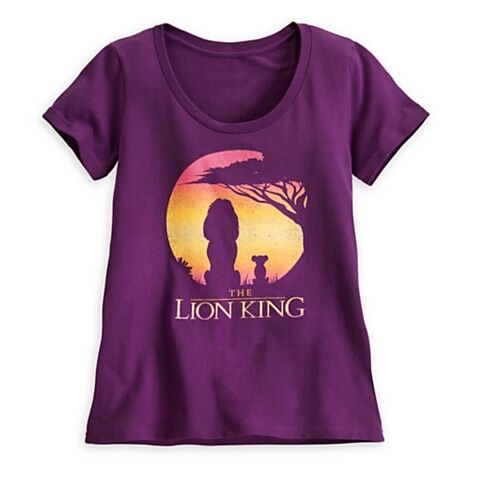 The Lion King Mufasa & Simba Womens T Shirt Tee