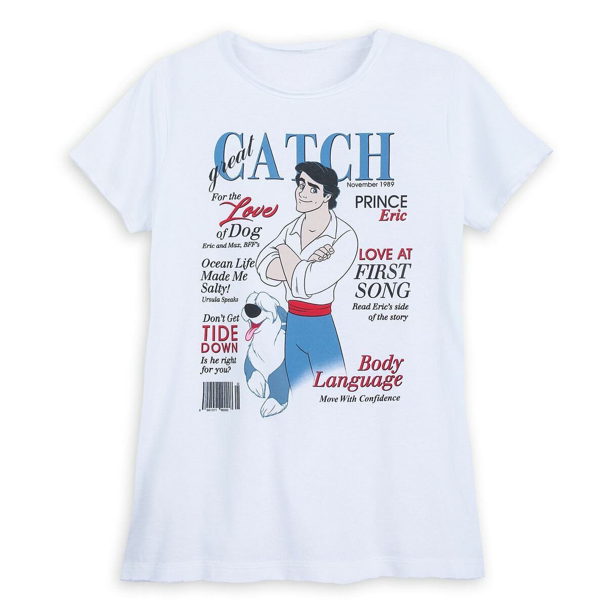 Prince Eric The Little Mermaid Womens T Shirt Tee