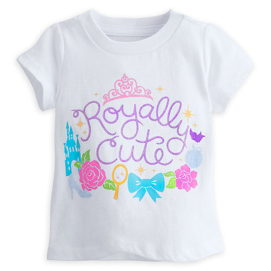 Disney Princess "Royally Cute" Girls Baby T Shirt Size 3-6 Months