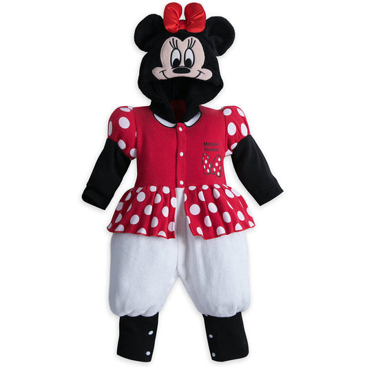 Disney Minnie Mouse Fleece Costume Romper for Baby Size 18 24 Months