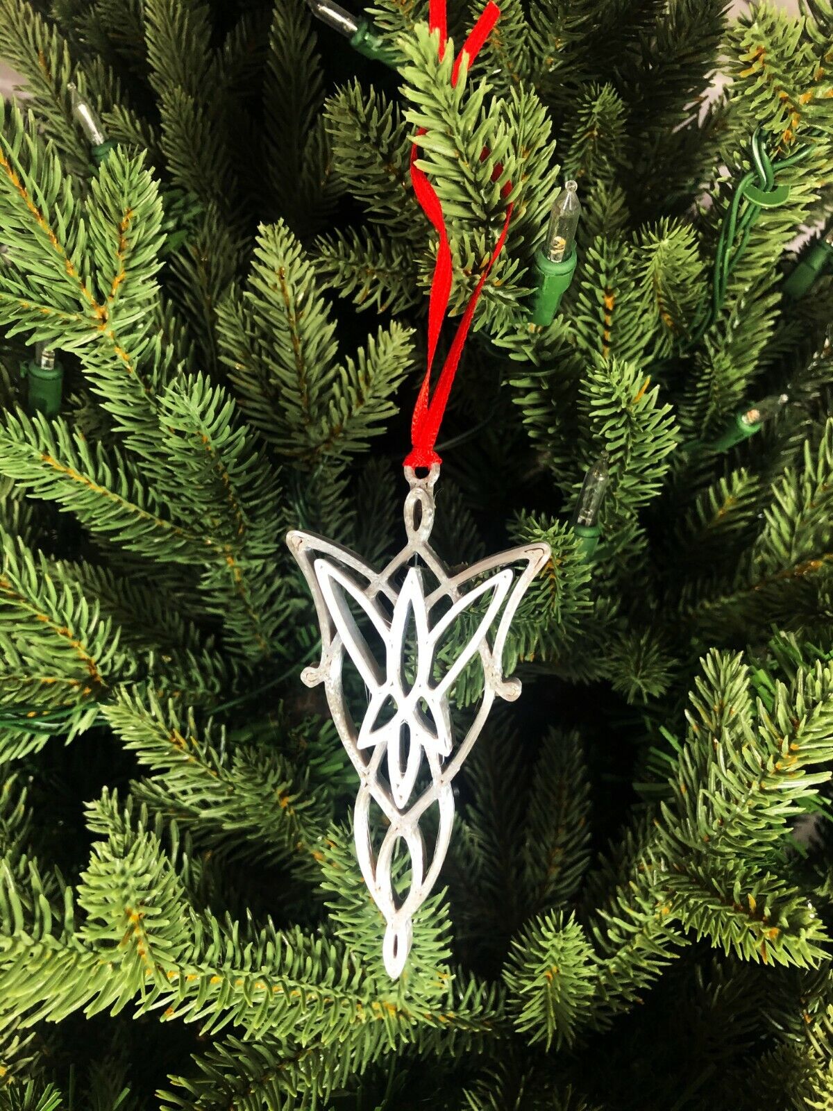 3D Lord of the Rings Inspired Holiday Christmas Ornaments Custom Homemade LOTR