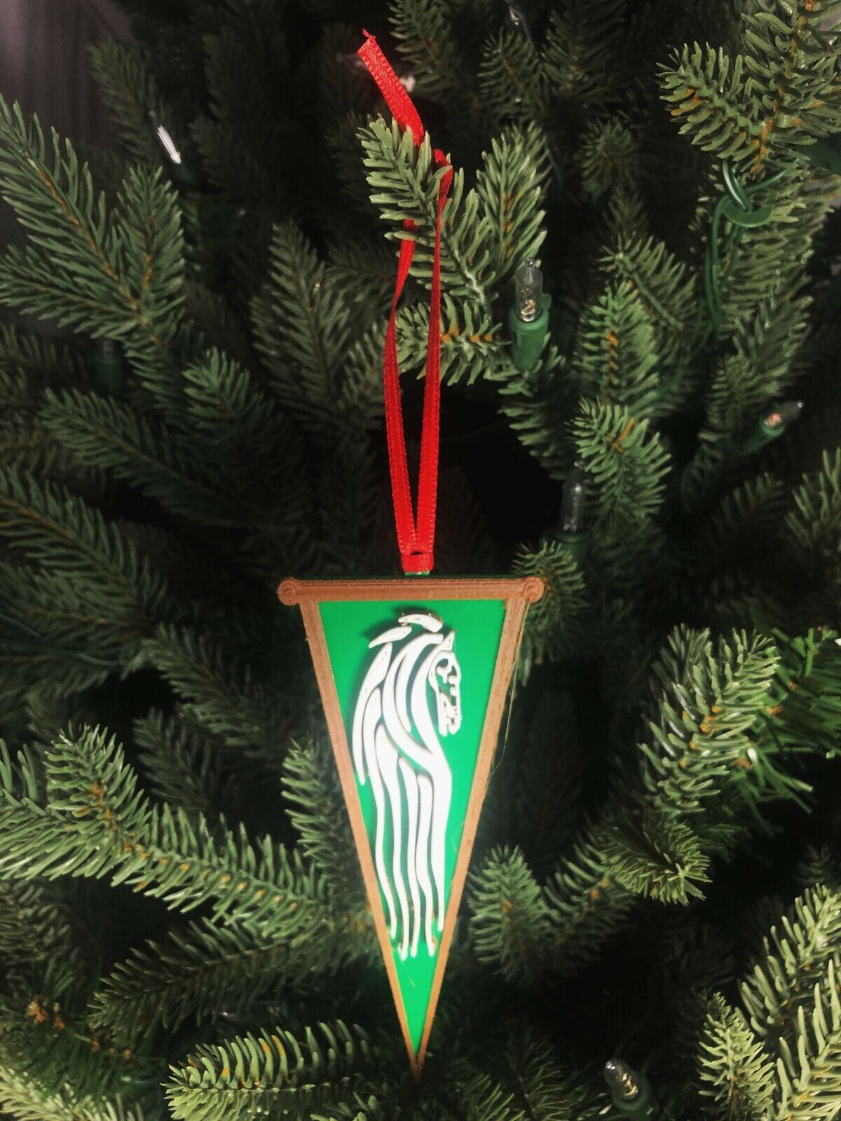 3D Lord of the Rings Inspired Holiday Christmas Ornaments Custom Homemade LOTR