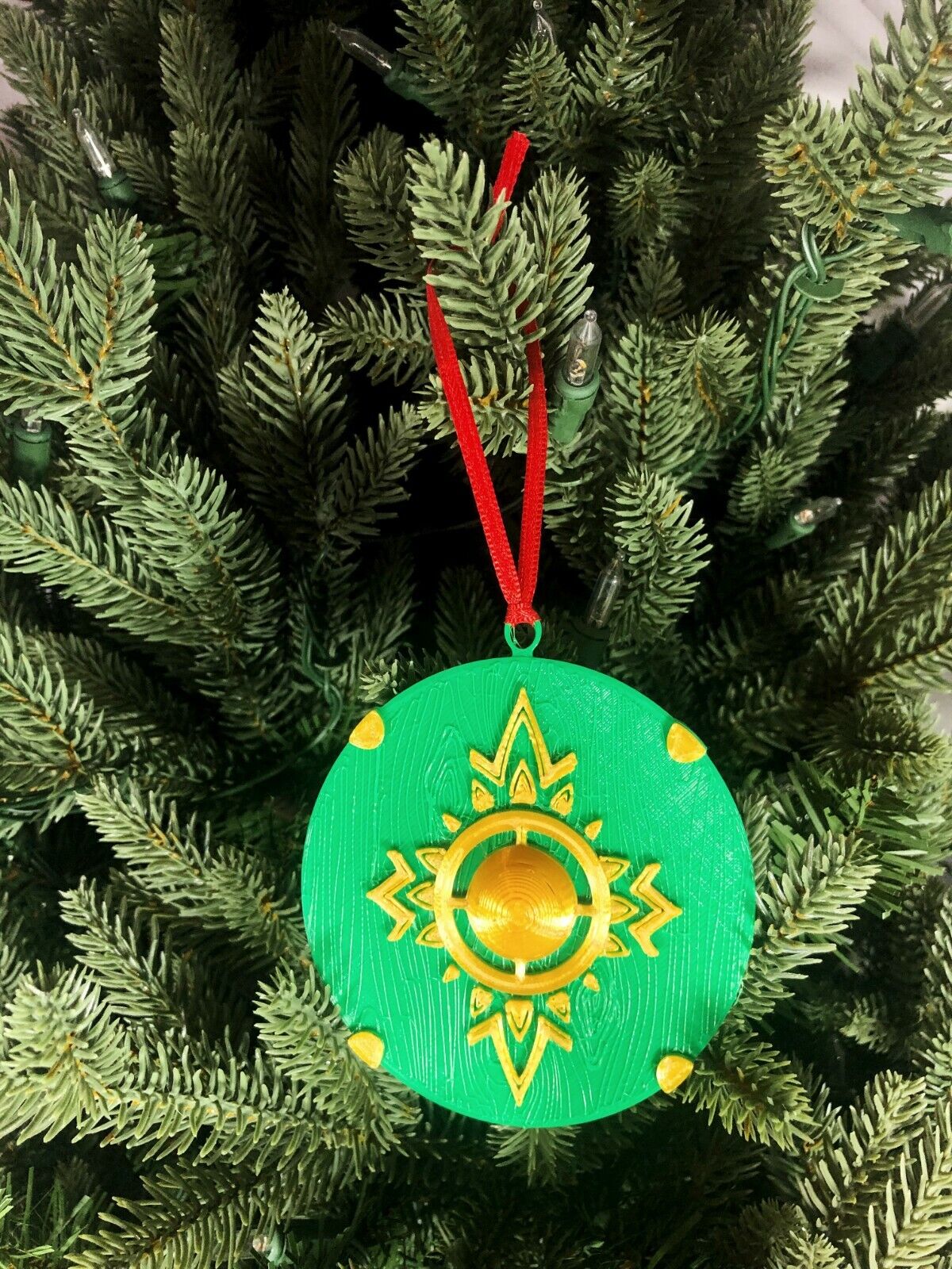 3D Lord of the Rings Inspired Holiday Christmas Ornaments Custom Homemade LOTR