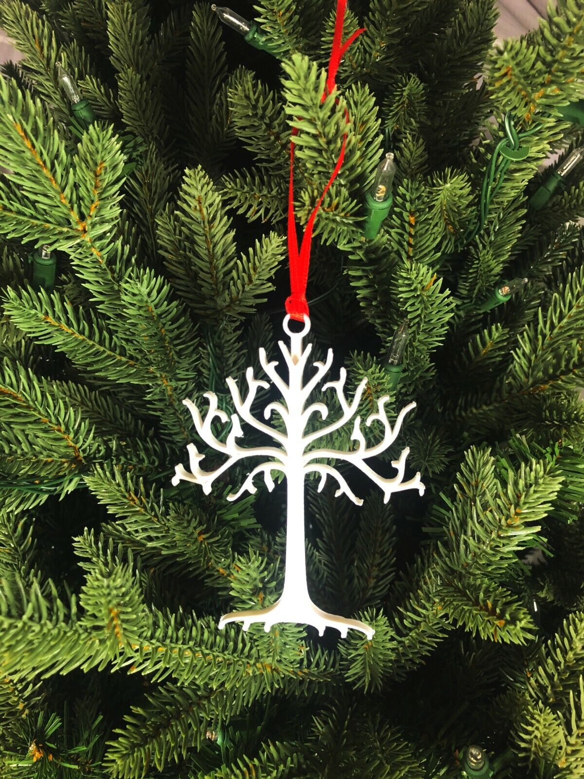 3D Lord of the Rings Inspired Holiday Christmas Ornaments Custom Homemade LOTR