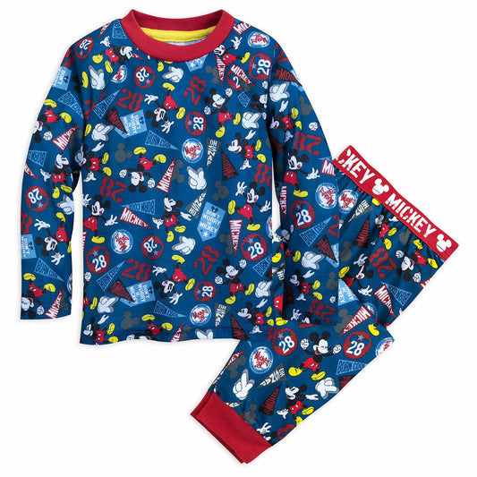 Disney Mickey Mouse Pajamas Set for Boys PJ's Size 4