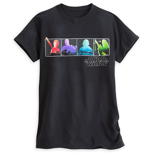 Star Wars Force Awakens Cast T Shirt Tee for Women Size 2XL