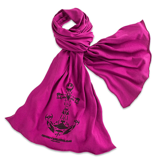 Star Wars Cruise Line Womens Scarf - Purple