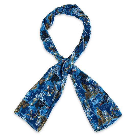 Star Wars Scarf - Vader Luke Leia Han R2-D2 C3-PO