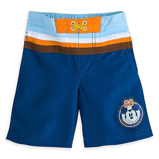 Mickey Mouse Swim Trunks Swimsuit 50+ UV Protection Boys Toddler Size 2