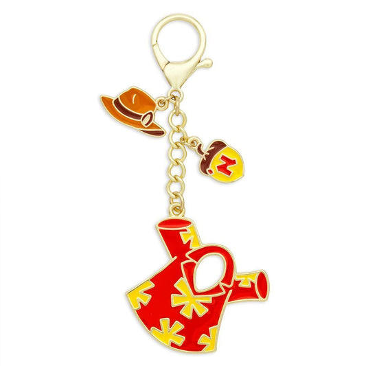 Disney Parks Chip 'n Dale Chipmunk Flair Bag Charm Jewelry