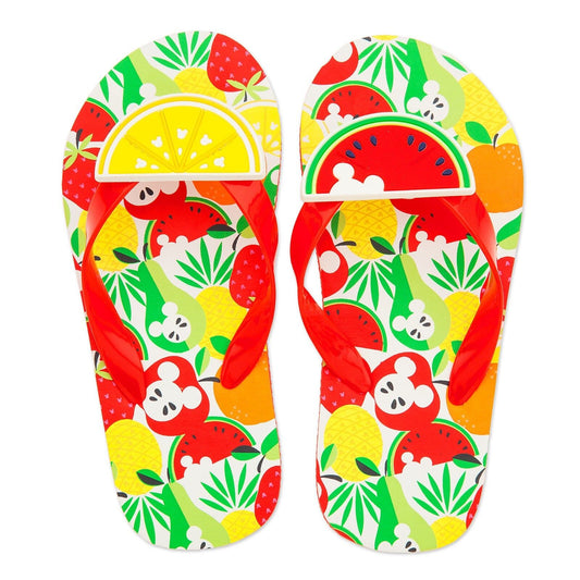 Disney Mickey Minnie Mouse Fruit Kids Flip Flops Sandals