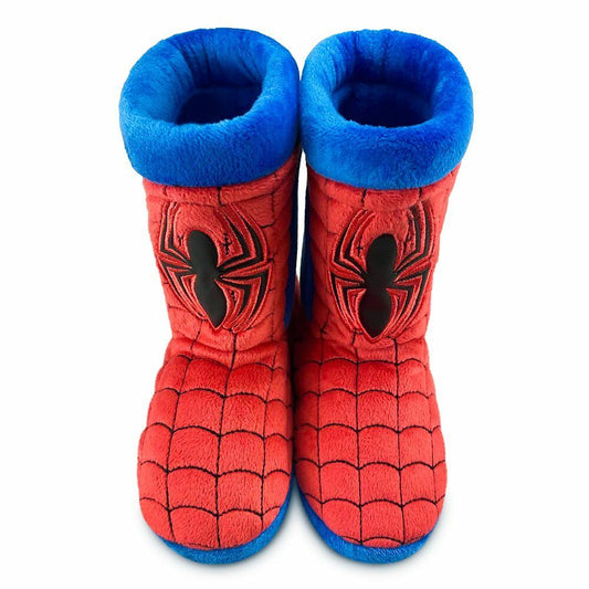 Disney Marvel Spider-Man Soft Boots Slippers for Toddlers Size 5/6 - Boys Kids