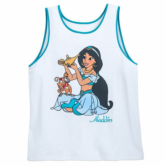 Aladdin - Princess Jasmine Ringer Tank Top T Shirt Tee for Women